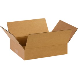 Aviditi Shipping Boxes Flat 14"L x 11"W x 3"H, 100-Pack | Corrugated Cardboard Box for Packing, Moving and Storage