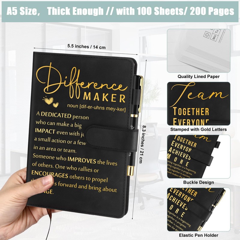Kosiz 20 Pcs/10 Sets Christmas Employee Appreciation Gifts Bulk A5