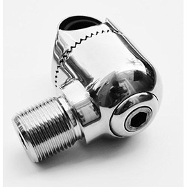 Marine Grade Stainless Steel Antenna Mount with Ratchet Rail Mount