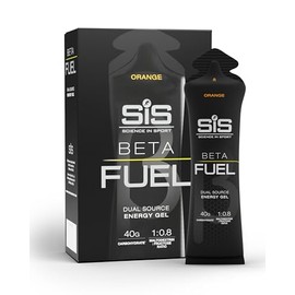 Sis Science Sport Beta Fuel Gel Sabor Naranja Carbohidratos Doble Fuente 40g Por Porción Fácil Digerir 60ml Pack