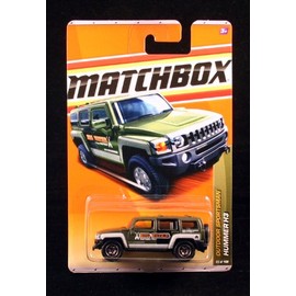 HUMMER H3 MATTE GREEN Outdoor Sportsman Series (#10 of 10) MATCHBOX 2011 Basic Die-Cast Vehicle (#83 of 100)
