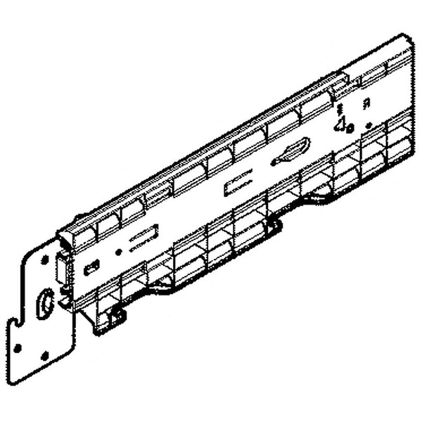 5304507977 Refrigerator Freezer Basket Slide Rail Assembly, Right Genuine Original