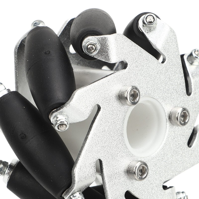 4Pcs 60mm Omnidirectional Wheel Aluminum Alloy Omni Directional Wheel Set