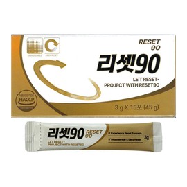 리셋90 3g x 15포 1개 / 써클 Reset90 3g x 15 packets 1 unit / Circle