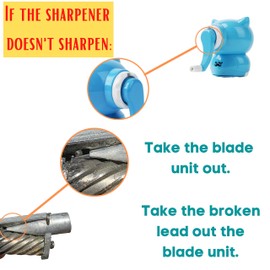 Mr. Pen- Pencil Sharpener, Owl Shaped Sharpener, Pencil Sharpener for Kids, Pencil Sharpener for Colored Pencils, Pencil Sharpener Manual, Cute Pencil Sharpener, Fun Pencil Sharpener, Gift for Kids