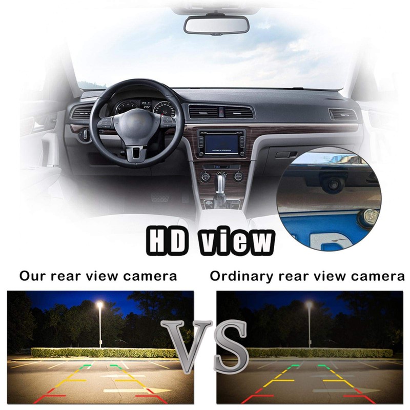 Rear View Camera HD Lens Wide Angle Waterproof Night Vision
