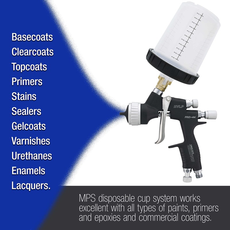 Master Paint System MPS, 4 Pack Set of Mini Size