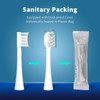 Replacement Flossing Toothbrush Heads with Covers for waterpik Sonic Fusion