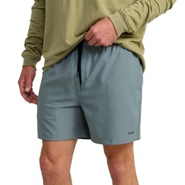 HUK Men's Standard Pursuit Volley, Quick-Dry Fishing Shorts, Night Owl, Large