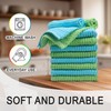 Textila Bar Mop Towels 12x12 Inch – Green & Turqoise