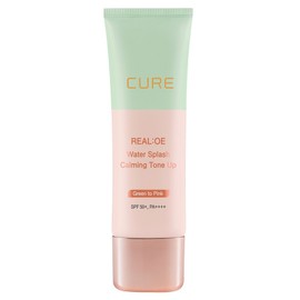 Kim Jeong-moon Aloe Lassence Loe Cure Realoe Water Splash Calming Tone-up Sun Cream SPF50+ PA++++, 40g, 1 piece / 김정문알로에 라센스 로에 큐어 리알로에 워터 스플래쉬 카밍 톤업 선크림 SPF50+ PA++++, 40g, 1개