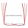 REAVEE 5 Pack Slim Portable Reading Glasses for Men Women,
