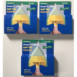 Padco 2-Pad Refill Value Pack x 3 for Corner Pad Brush Painting Tool #2276 - NEW