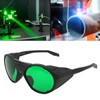 Professional Laser Protective Goggles Portable Beauty Workshop Safety Glasses (Green)