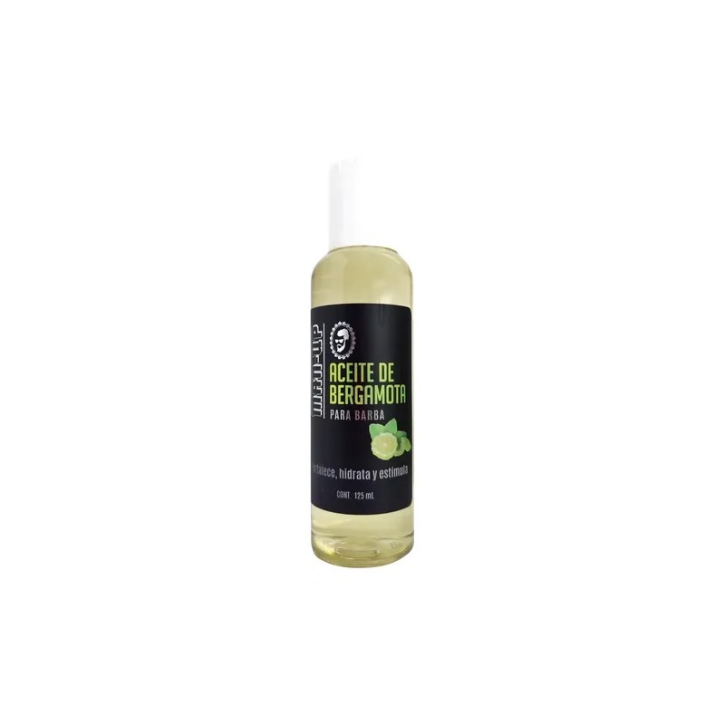 Aceite De Bergamota 125 Ml Crece Barba Y Bigote