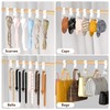 Famitree Acrylic Purse Organizer for Closet 6 Pcs，New Luxury Purse