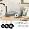 WOCKODER Vinyl Record Player with Speakers Turntable Belt-Driven Turn Table