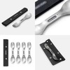 Black+Blum Spork Set of 4 Stainless Steel Sporks Set with