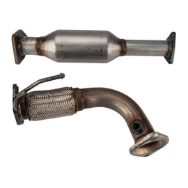 KAX Catalytic Converter Fit for 2003-2007 Accord 2.4L, 16299;52349 2pcs Stainless Steel High Flow Catalytic Convertor (EPA Compliant)