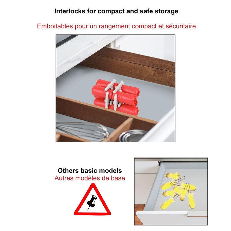 Starfrit Interlocking Corn Holders with Stands - Set of 4