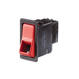 HELLA 6HH 004 570-591 Hazard Light Switch - 24V - Equipment Vart.: I-0 - Number of connectors: 7 - Fitting - with comfort function - Colour Coding: Red