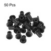 QUARKZMAN Pack of 50 T-shaped rubber hole seals, mounting diameter