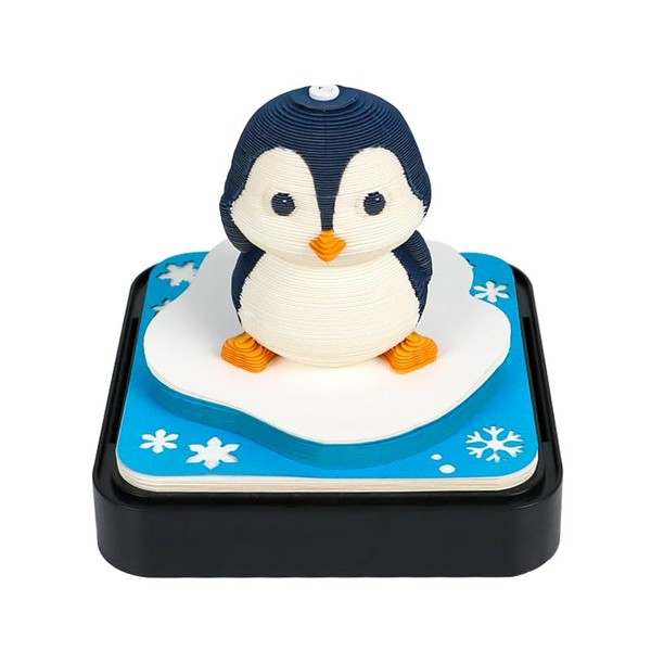 KyooteLfv 3D Calendar 2025, 3D Memo Pad Calendar 2025, Time