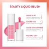 Liquid Blush for Cheeks Makeup Face Blush, Weightless Cream Formula,
