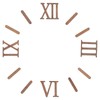 TEHAUX 1 Set Wall Clock Roman Numerals DIY Wall Clock