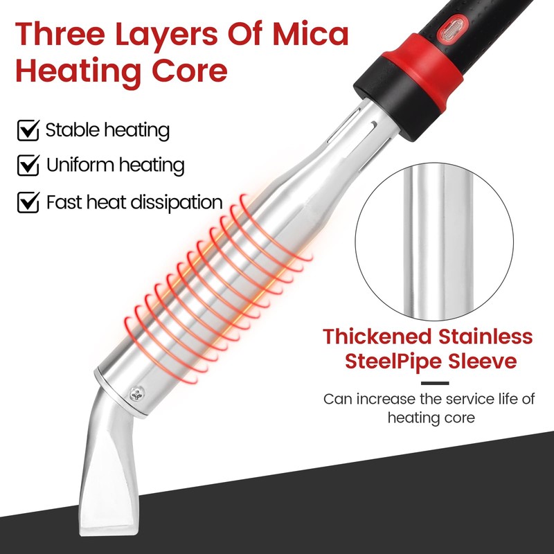 GoGoPanda Solder iron set,80W-300W external heating with replaceable soldering iron