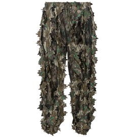 Mossy Oak Leafy Camouflage Hunting Pants (3X-Large-4X-Large, Greenleaf)