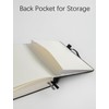 Thick College Ruled Notebook with 366 Numbered Pages, A5 Journals