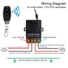 Wireless Remote Control Switch 30A Relay Switch with 328 ft