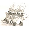 Metal Base Neon Tube Support with assembled with tie wire