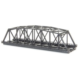 Lok Han R094 Z Gauge Double Track Truss Bridge, Black, 1 Piece