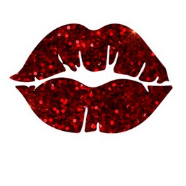 Artistic Lips-833 Sticker Decals, Laptop, Home Decoration, Car, Truck, Funny, Tumblr, Motorcycle Helmet, Bumper Sticker, Made in The U.S.A.