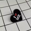 “I Love Me” Heart Enamel Pin - Mental Health Self