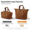 mixi Travel Tote Bag for Women Large Expandable Travel Bag