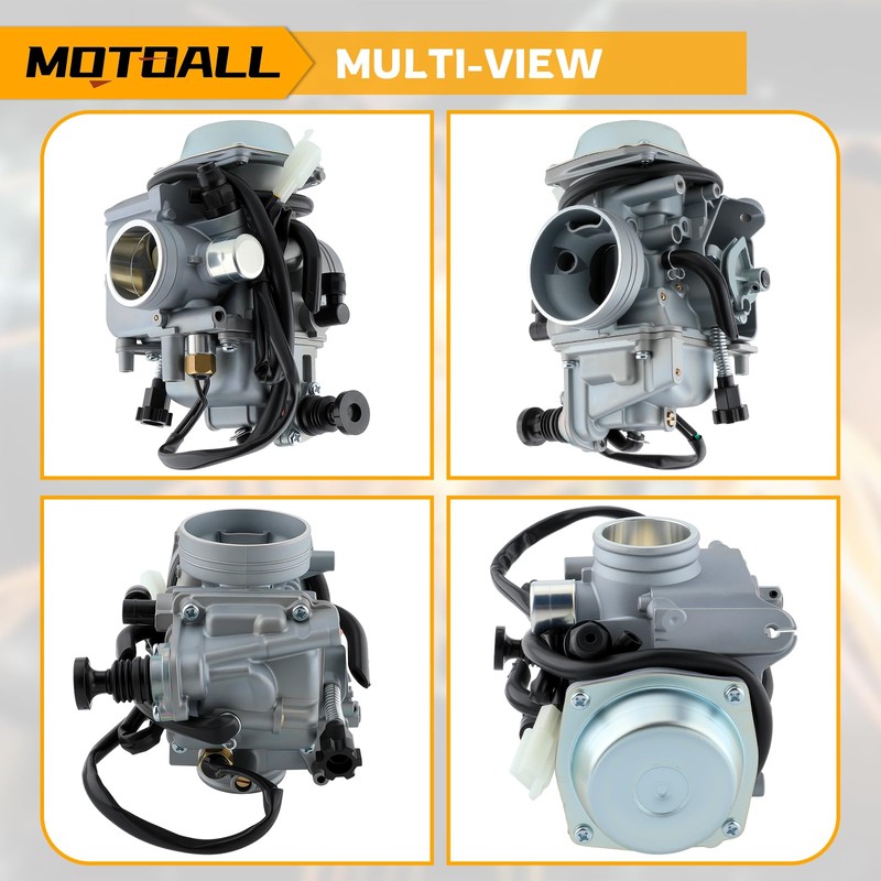 MOTOALL New TRX350 Carburetor for Honda Rancher 350 TRX350 350ES