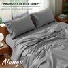 AiAngu Bed Sheet Set 100% Cotton 1000 Thread Count Sateen