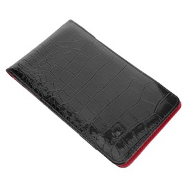 BESPORTBLE Golf Scorebook Holder Durable Pu Leather Golf Card Holder for Score Recording Portable Golfing Scorecards Book Black Players to Track Game Stats