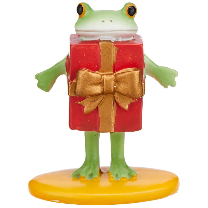 Daikai Copo 73704 Frog Christmas Present 4 x 2.9 x