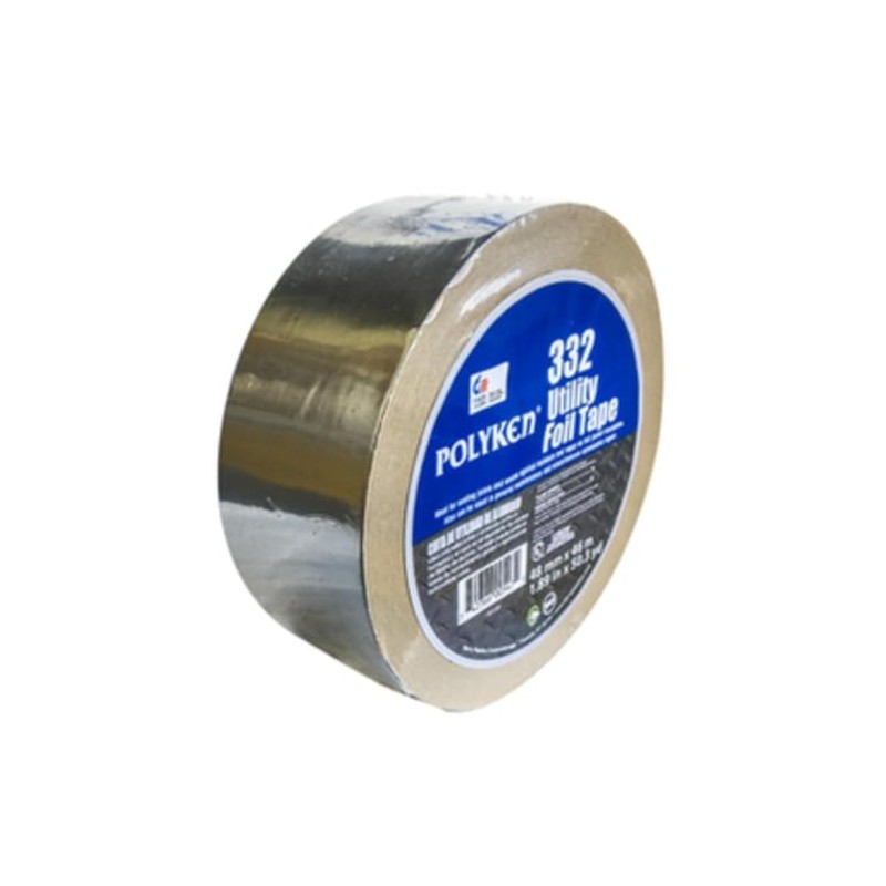 POLYKEN 332 Aluminum Foil Tape 2" x 50 yds (48mm