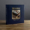 Scrabble Deluxe Edition with Rotating Wooden Game Board