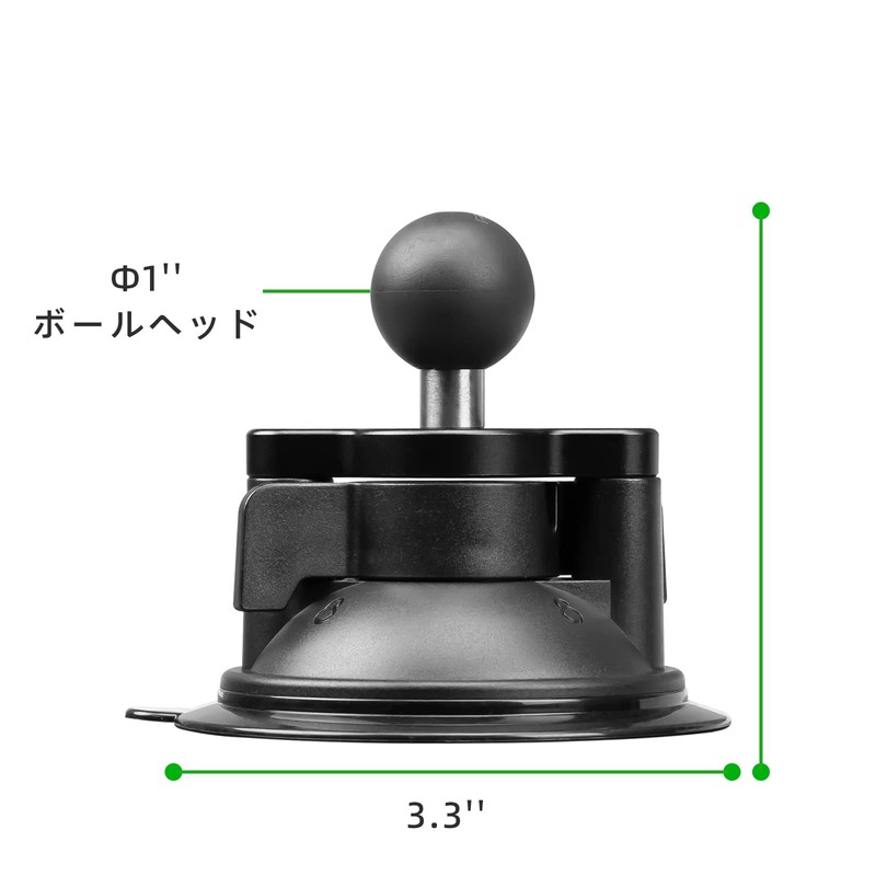 FANAUE Super Strong Vacuum Suction Cup with Twist Lock Suction