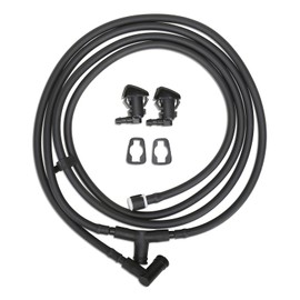 Windshield washer nozzle spray hose kit for 2011-2016 Ford F250 F350 F450 F550 Super Duty Replaces BC3Z-17603-A BC3Z-17K605-B, Cleaning hose + cleaning nozzle