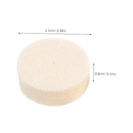 BUGUUYO Professional Jewelry Polishing Kit 75pcs Wool Grinding Heads Set Polishing Wheel Buffing Pads for Watchmaking