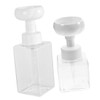 Baluue 2Pcs Refillable Foaming Soap Dispenser Pump Bottles for Kitchen