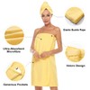 ROSYLINE Bath Towel for Women Towel Wrap with Hair Drying&Adjustable