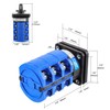 BOJACK Universal Rotary Changeover Switch SZW26-63 660V 63A 3 Position